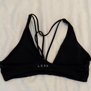 LSKD twist front sports bra
